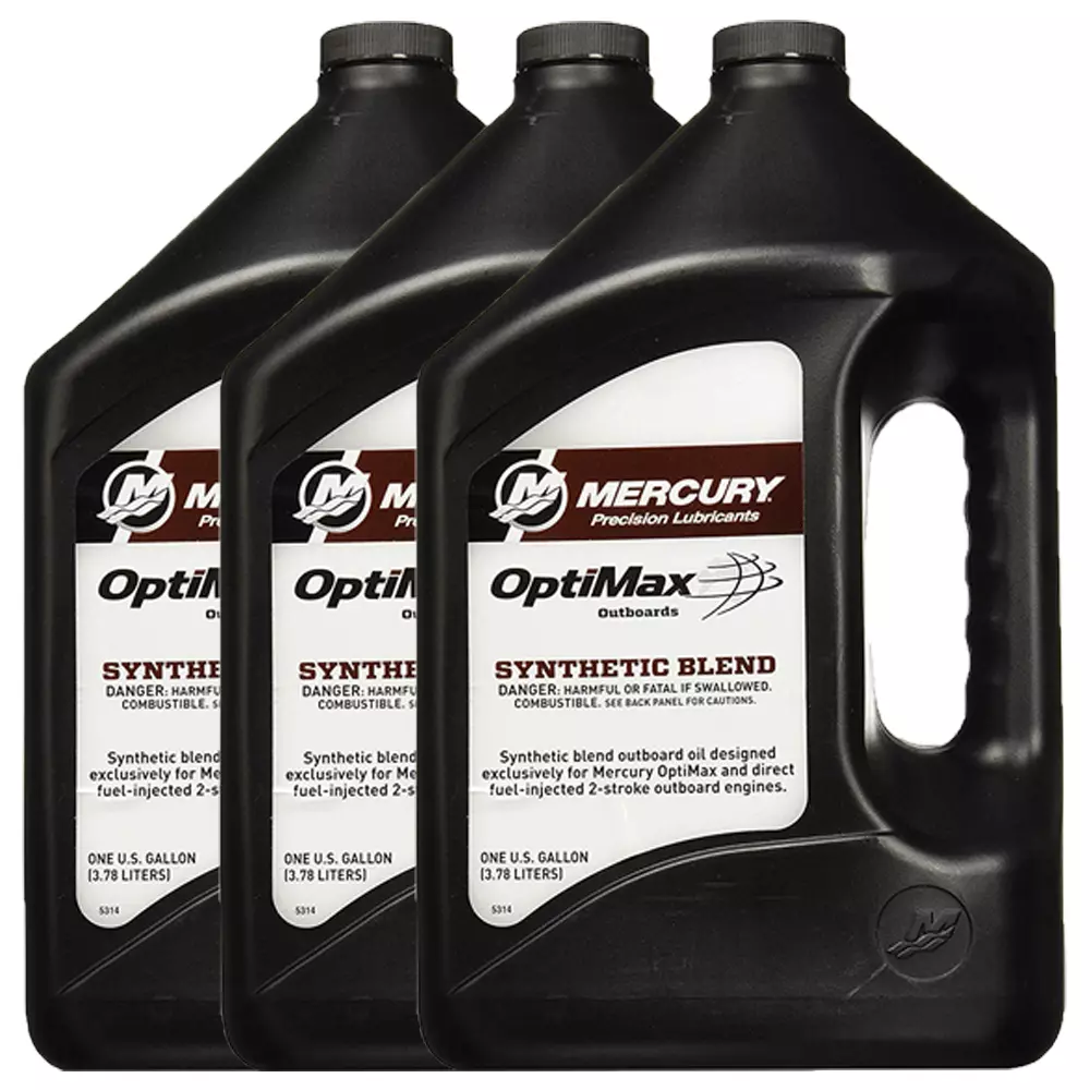 Genuine Mercury Optimax / DFI 2Cycle Outboard Oil 1 Gallon 92
