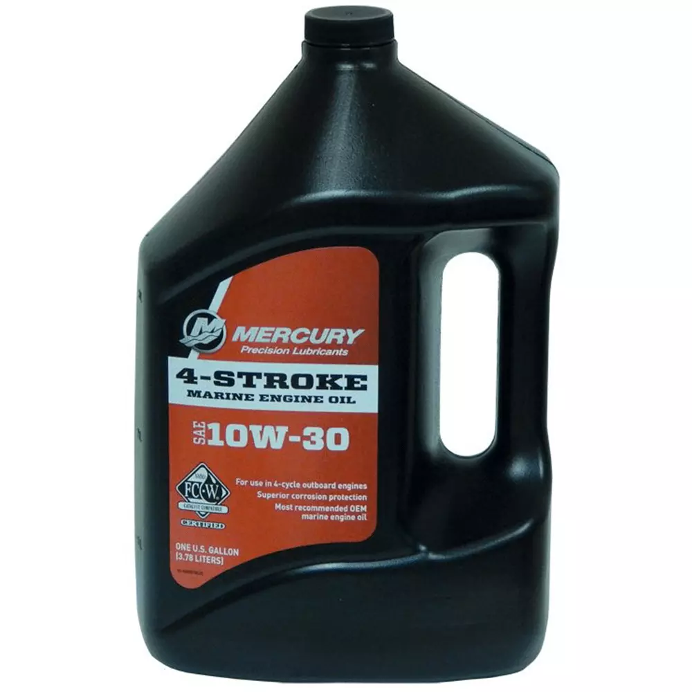 Genuine Mercury 10W30 4Cycle Outboard Oil 1 Gallon 928M0078626 Oil